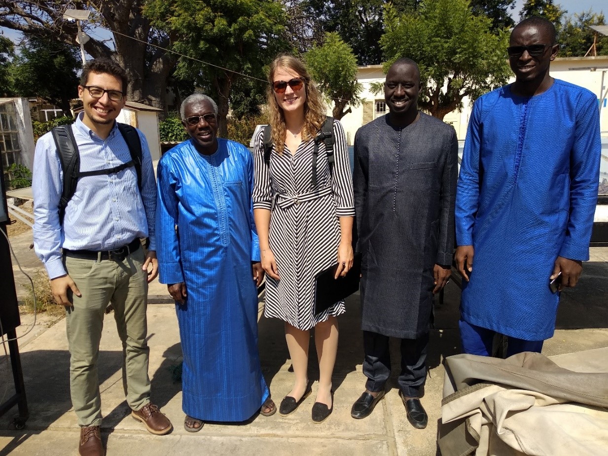 Treffen mit Forschern der Cheikh-Anta-Diop-Universität in Dakar im Dezember 2019. 