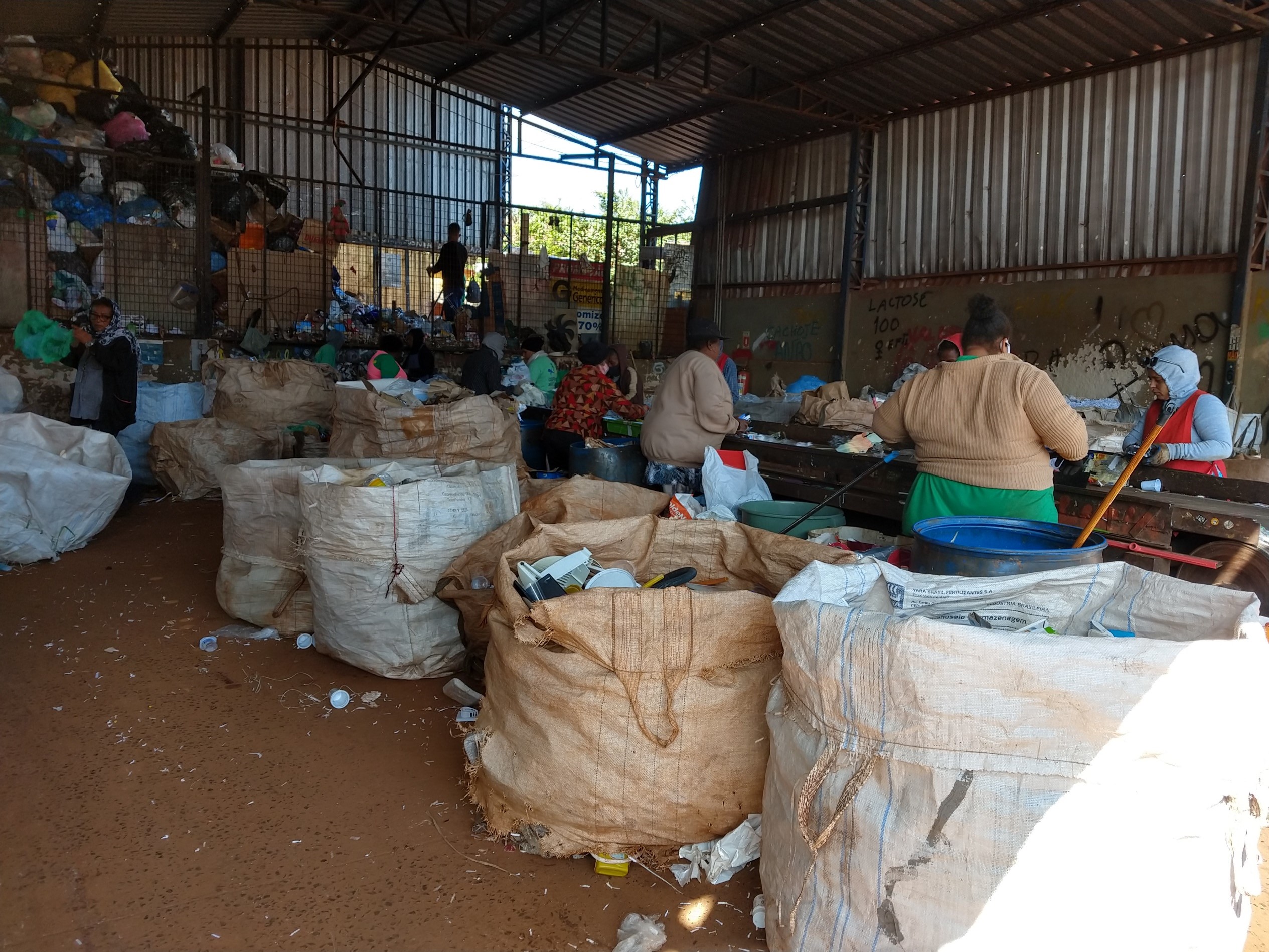 Waste collectors' cooperative in Ribeirão Preto - São Paulo