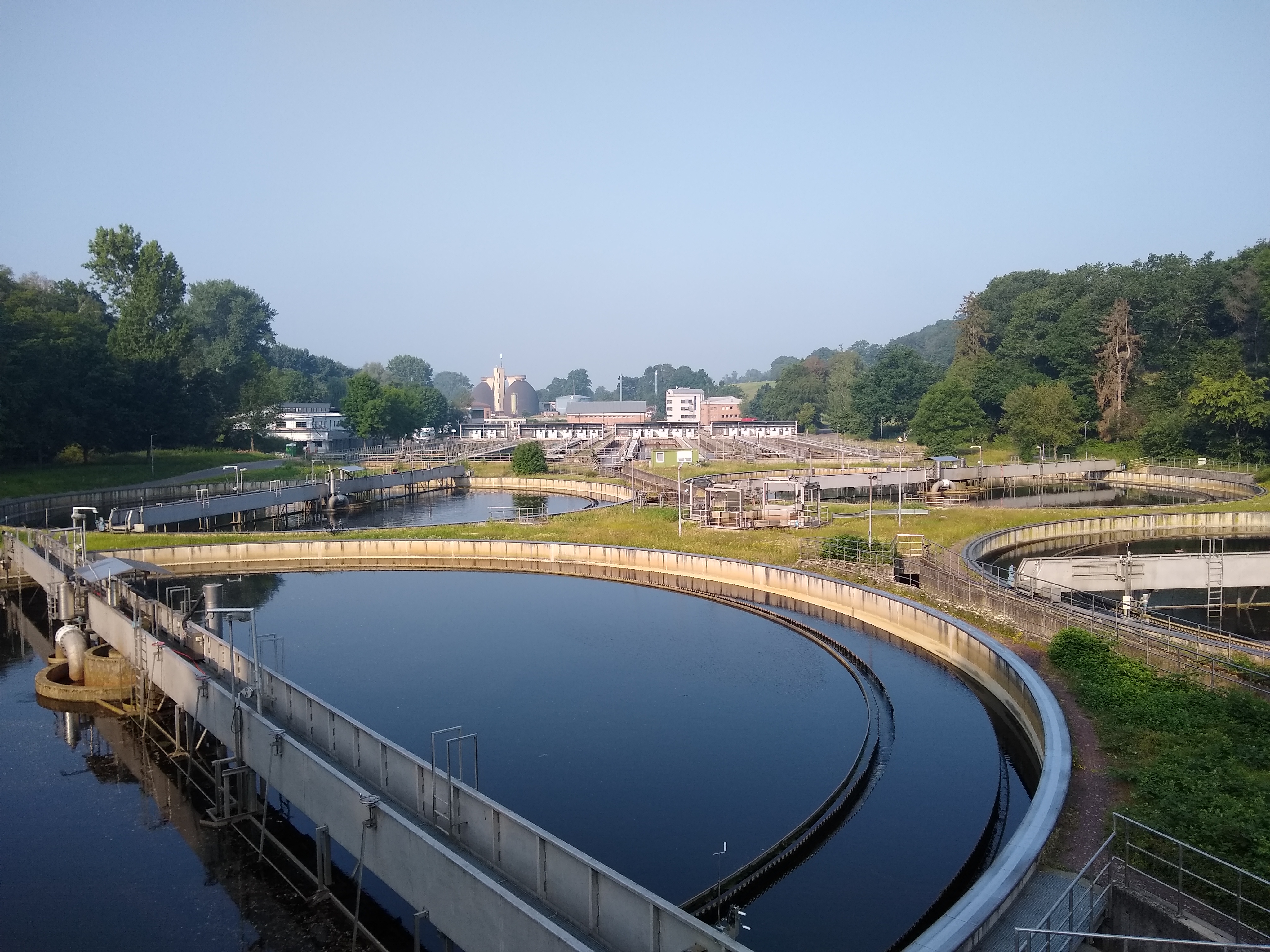 Aachen-Soers waste water treatment plant
