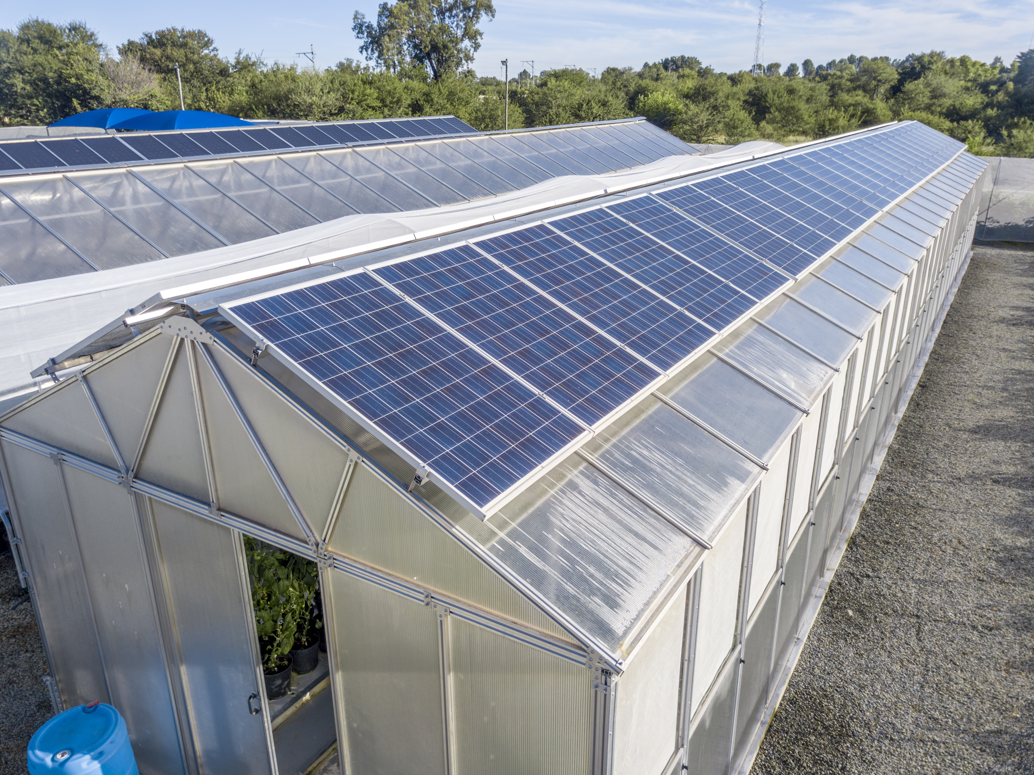 PV-supported greenhouse. © Sunfarming GmbH