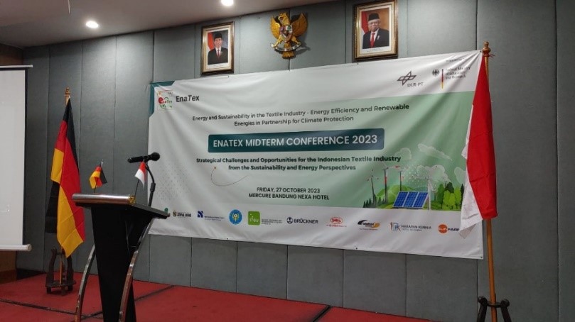 Abbildung 1: Plakat der EnaTex-Konferenz in Bandung/Indonesien.
